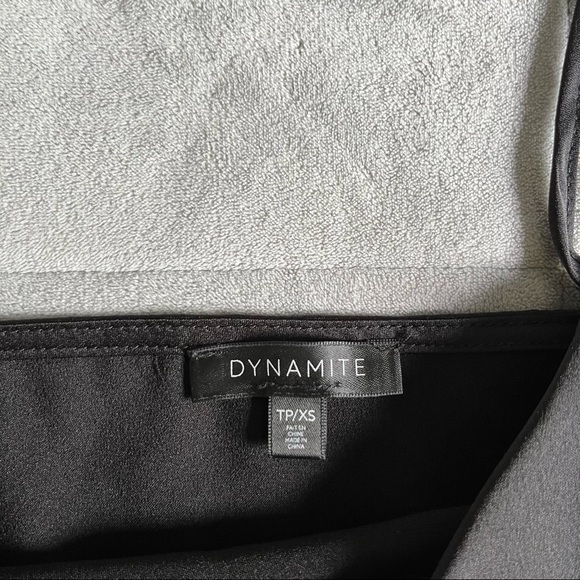 DYNAMITE Satin Tank Top - Picture 2 of 4